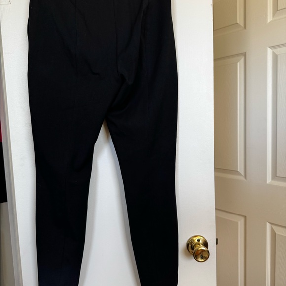 Express Black Women's Ponte Ankle Pants - Picture 2 of 4